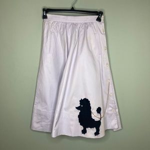 Women's 1950's style poodle skirt